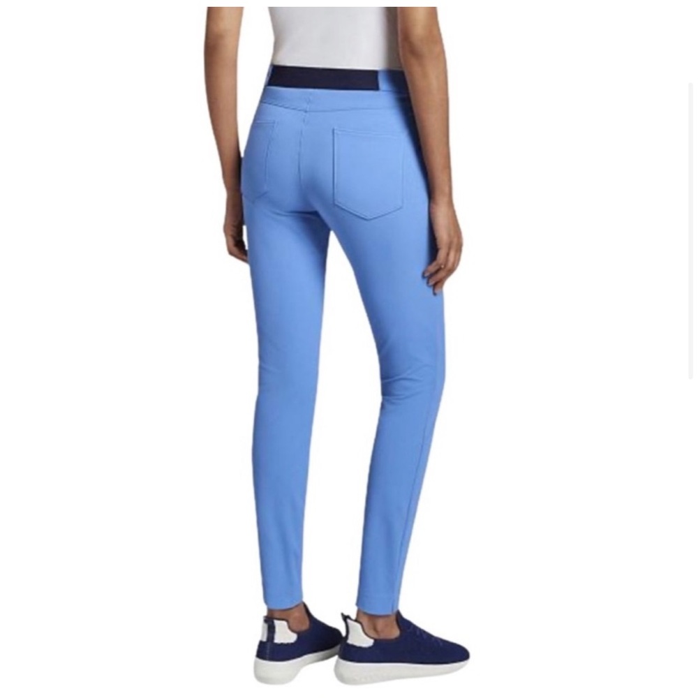 Peter Millar Dynamite Technical Marine Blue Golf perfect 4-way stretch Pants 8 - Picture 2 of 15